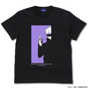 Jujutsu Kaisen Anime Manga Satoru Gojo Cospa T-shirt Black Large - New - US